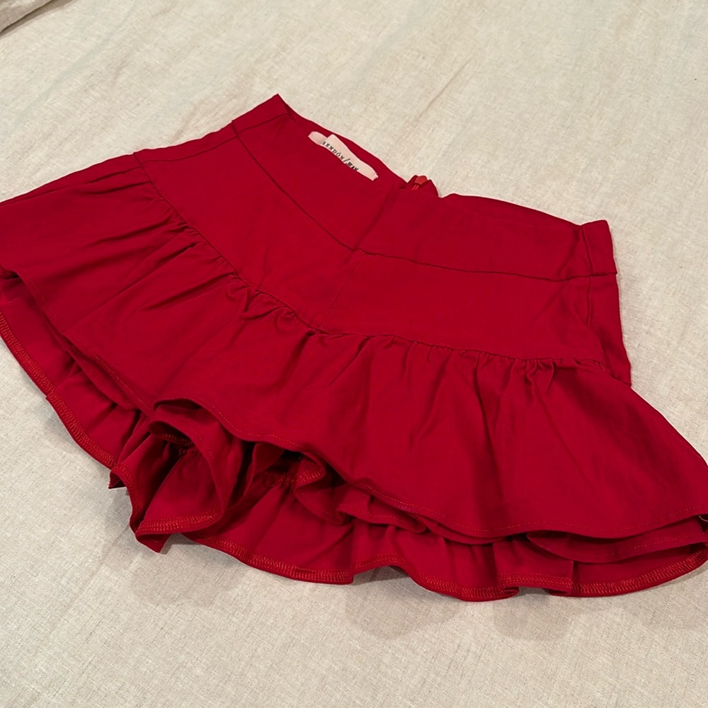AC Rendon red skort